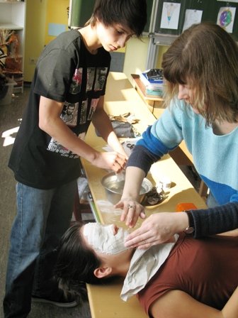 kunstprojektwoche 2009 masken 2